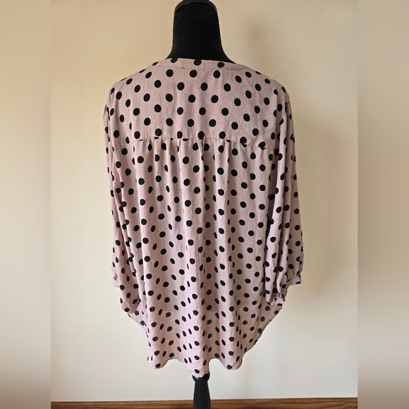 Torrid Georgette Bow Tie Blouse Women's Size 2X. - Picture 2 of 7